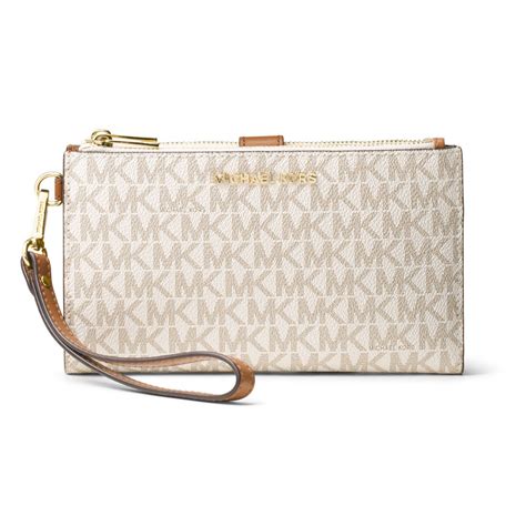 michael kors nylon wristlet|Michael Kors wallet with strap.